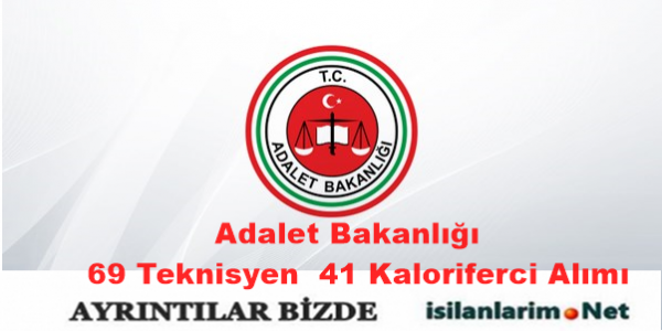Adalet Bakanlığı 2015 Teknisyen Alımı