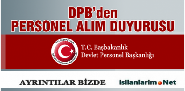 Devlet Personel Başkanlığı Personel Alımı