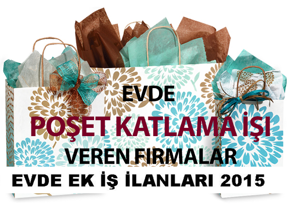 Evde Poşet Katlama İşi 2015