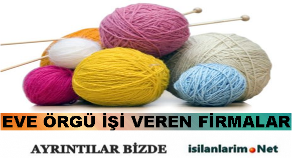 Evde Örgü İşi Yapmak 2015