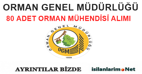 Orman Genel Müdürlüğü Memur Alımı 2014
