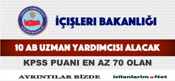 İçişleri Bakanlığı 2015 Personel ve Memur Alımı