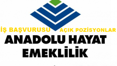 Anadolu Hayat Emeklilik İş Başvurusu ve Açık Pozisyonlar