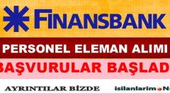 Finansbank 2015 Personel ve Eleman Alımı