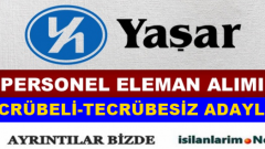 Yaşar Holding 2015 Personel ve Eleman Alımı