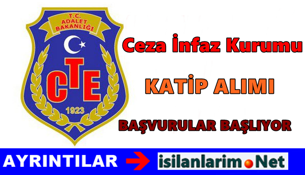 Adalet Bakanlığı Ceza İnfaz Kurumu Katip Alımı 2015