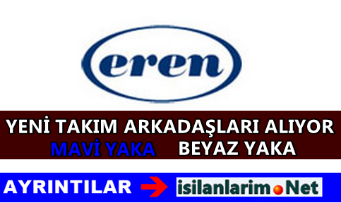 Eren Holding Personel Alımı 2015