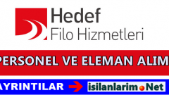 Hedef Filo Kiralama Personel Alımı İş İlanları 2015