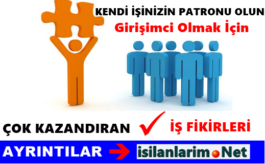 Kendi İşini Kuracak Olan Girişimcilere İş Fikirleri 2015