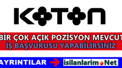 Koton Satış Danışmanı ve Personel Alımı 2015