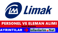 Limak Holding İnşaat İş İlanları 2015