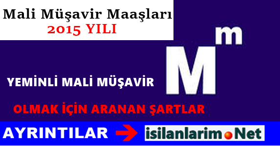 Mali Müşavir Maaşları 2015