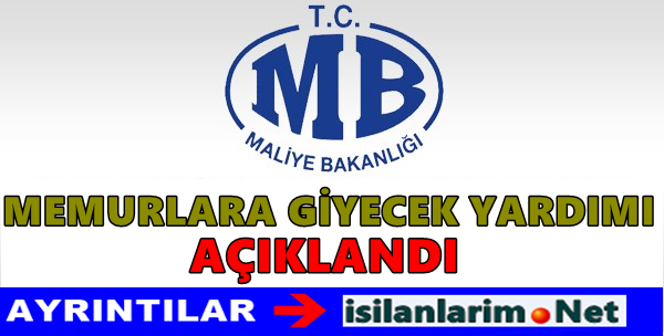 Maliye Bakanlığı Giyecek Yardımı Listesi 2015
