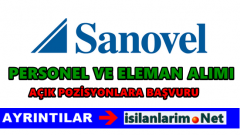 Sanovel İlaç Personel ve Eleman Alımı 2015