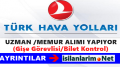 THY Memur ve Uzman Alımı 2015 Başvuruları