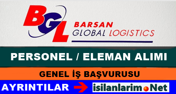 barsan lojistik-GÜMRÜK 2015 personel alımı