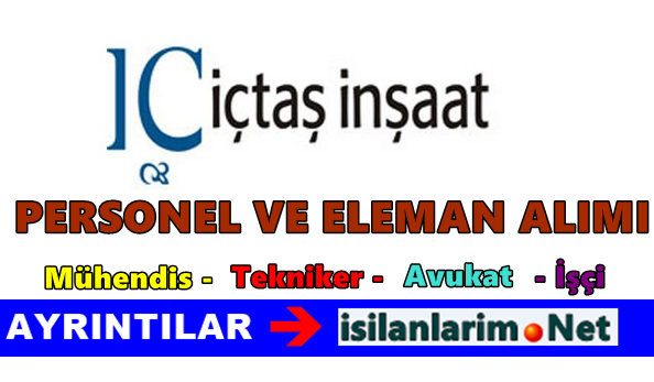 İçtaş İnşaat İş Başvurusu 2015