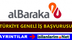 Albaraka Türk Türkiye Geneli İş Başvurusu 2015