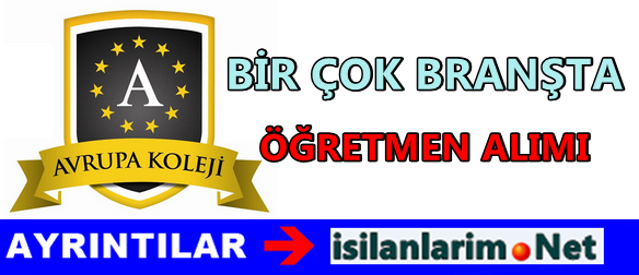 Avrupa Koleji Öğretmenlik Kariyer Olanakları 2015
