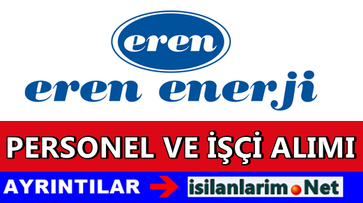 Eren Enerji Personel Alımı 2015
