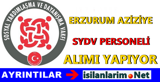 Erzurum Aziziye SYDV Personeli