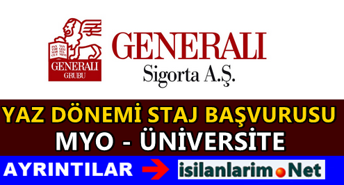Generali Sigorta Staj İlan