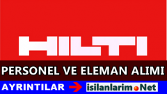 HİLTİ Türkiye Personel ve Eleman Alımı 2015