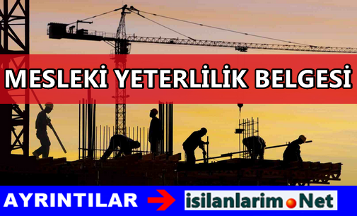 Mesleki Yeterlilik Belgesi