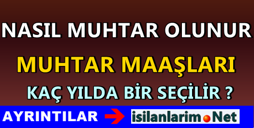 Nasıl Muhtar Olunur