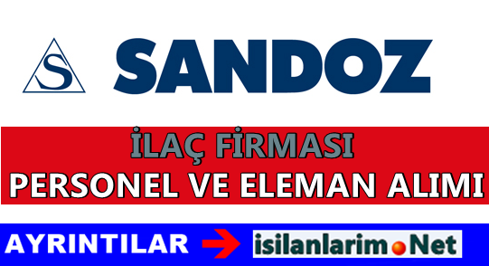 Sandoz İlaç Personel Alımı 2015