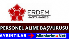 İstanbul Özel Erdem Hastanesi İş İlanları 2015