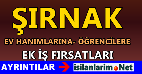 Şırnak İş İmkanı