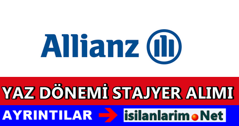 Allianz Sigorta Staj İlanı