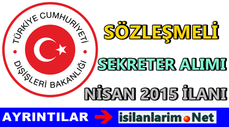 Dışişleri-Sekreter-Alımı 2015