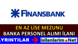 Finansbank Bireysel Satış Temsilcisi Alımı 2015