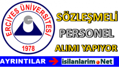 Erciyes Üniversitesi Sözleşmeli Hemşire Alımı 2015