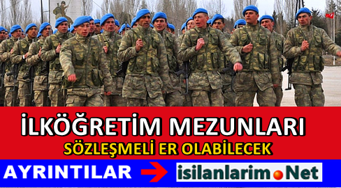 Sözleşmeli Er İlköğretim