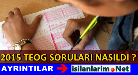 TEOG Sınav Soruları Analizi