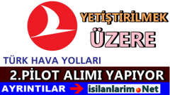 THY Yetiştirilmek İçin 2.Pilot Alımı Başvurusu 2015