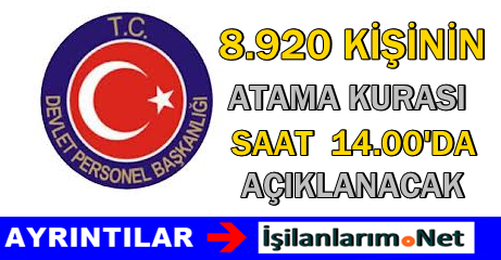 DPB 20 Mayıs 2015 Atama Kurası