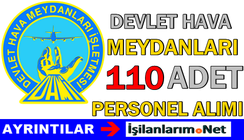 Devlet Hava Meydanları Personel Alımı