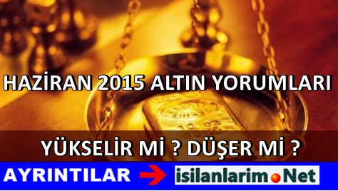 Haziran 2015 Altın