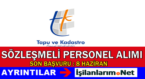Tapu Kadastro Personel Alımı