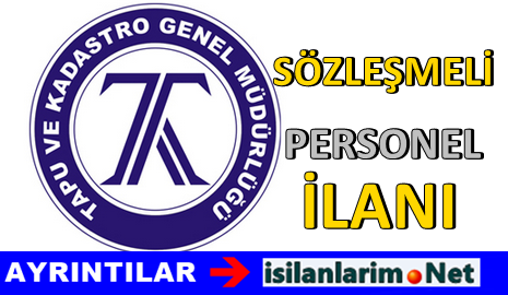 Tapu Kadastro Personel İlanı