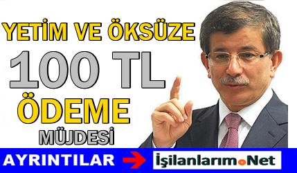 Yetim Öksüz 100 TL parası