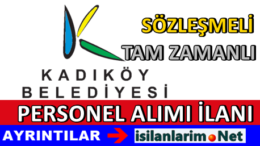 Kadıköy Belediyesi Sözleşmeli Personel Alımı 2015