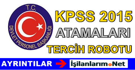 DPB 2015 Tercih Robotu