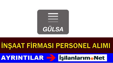 Gülsa İnşaat Kariyer