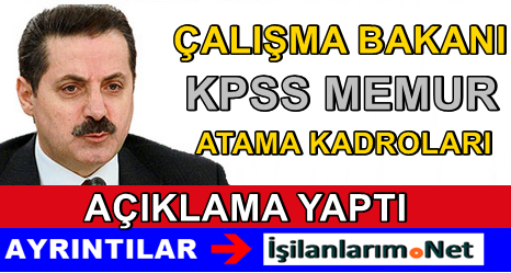 KPSS Memur Atama Haberi 2015