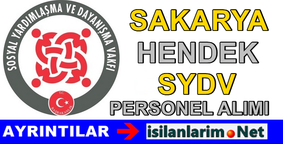Sakarya Hendek SYDV İlanı